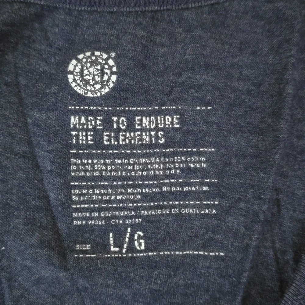 Element Blue Tank with Yellow Design - Picture 2 of 3